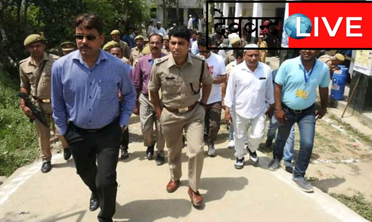 सहारनपुर मतदान अपडेट,पुलिस कर रही बिना डरे वोट डालने की अपील